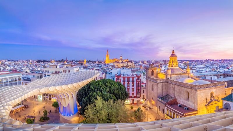 Lufthansa Airlines Seville Office in Spain