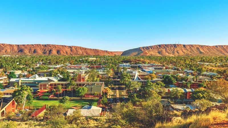 Qantas Airways Alice Springs Office in Australia