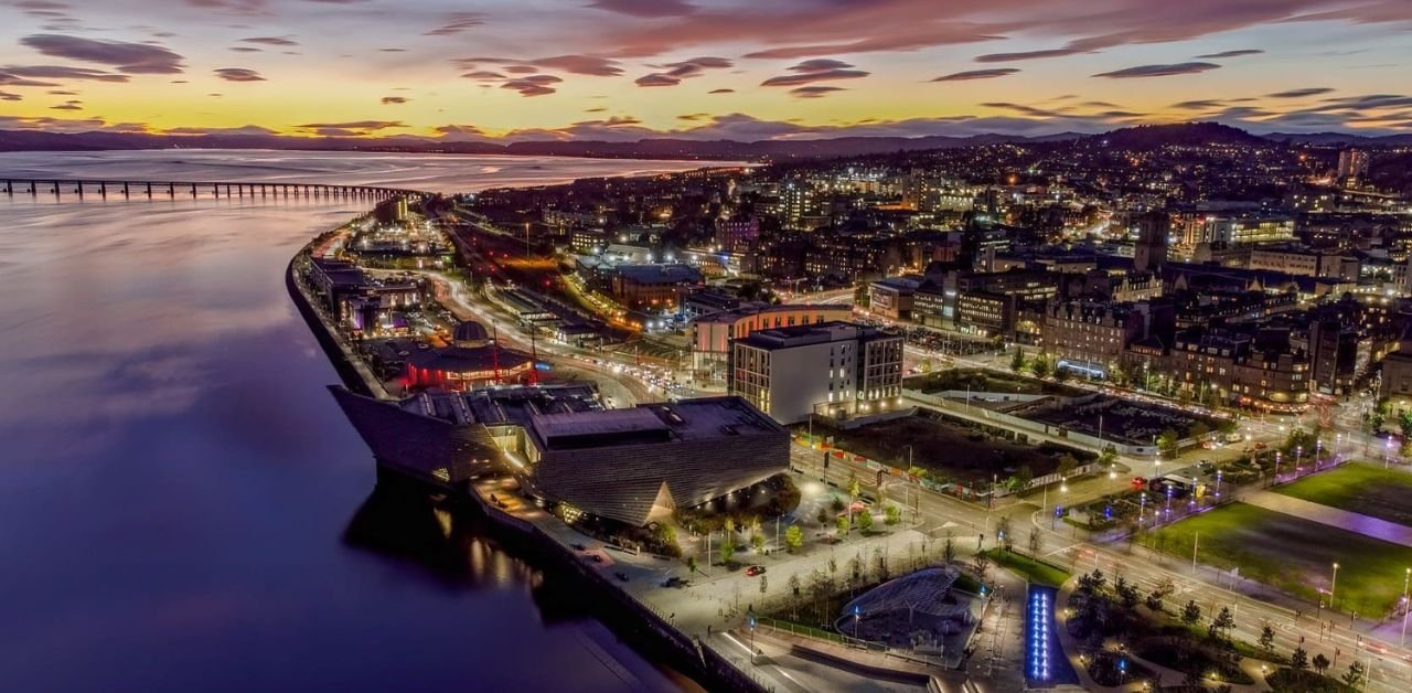 Egyptair Airlines Dundee Office in Scotland