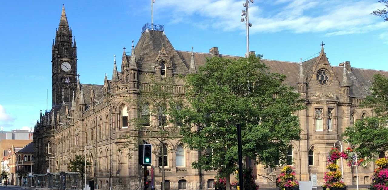 Egyptair Airlines Middlesbrough Office in England