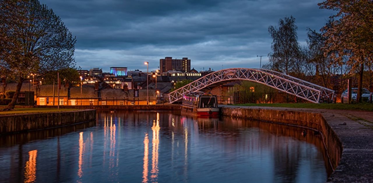 Egyptair Airlines Stoke-on-Trent Office in England